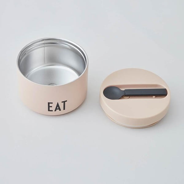 Кутия за храна с лъжица - Design Letters-image-1