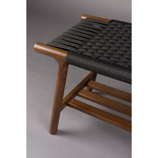 Пейка от масивно дърво в тъмно естествен цвят Kintaro – Dutchbone-image-1