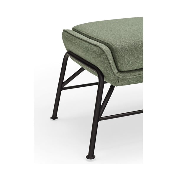 Зелено-сиво столче за крака Sadira - Teulat-image-4