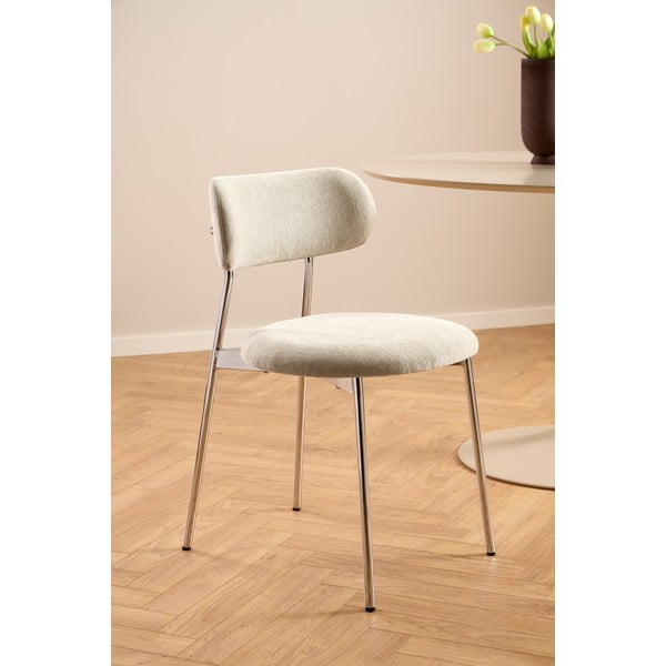 Кремав трапезен стол Lyric – Actona-image-1