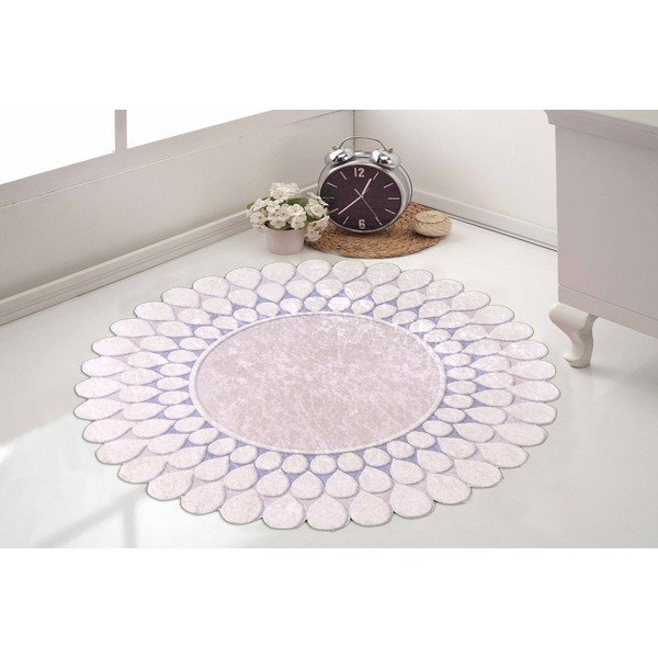 Килим Zinno , ⌀ 100 cm Mavi - Vitaus-image-1