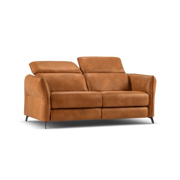 Светлокафяв кожен диван 103 см Hubble - Windsor & Co Sofas-image-2