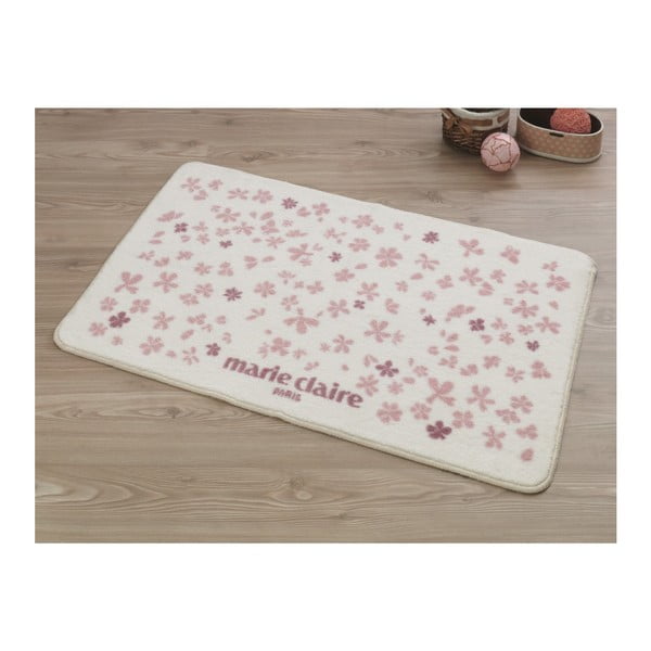 Бяло и розово килимче за баня Delight, 107 x 66 cm - Unknown