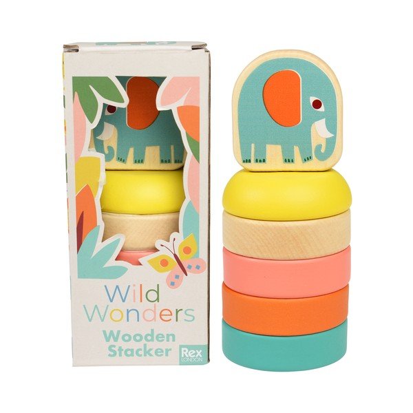 Дървена кула Wild Wonders - Rex London-image-2