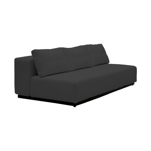 Черен разтегателен диван , 200 cm Nevada - Softline