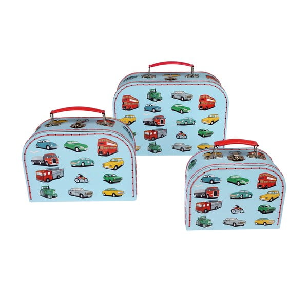 Детски куфари в комплект от 3 броя  Road Trip - Rex London-image-3