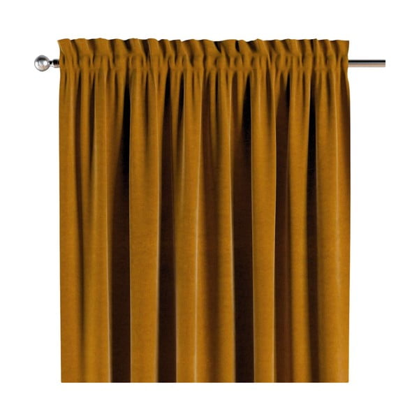 Оранжева завеса 260x130 cm Posh Velvet - Yellow Tipi