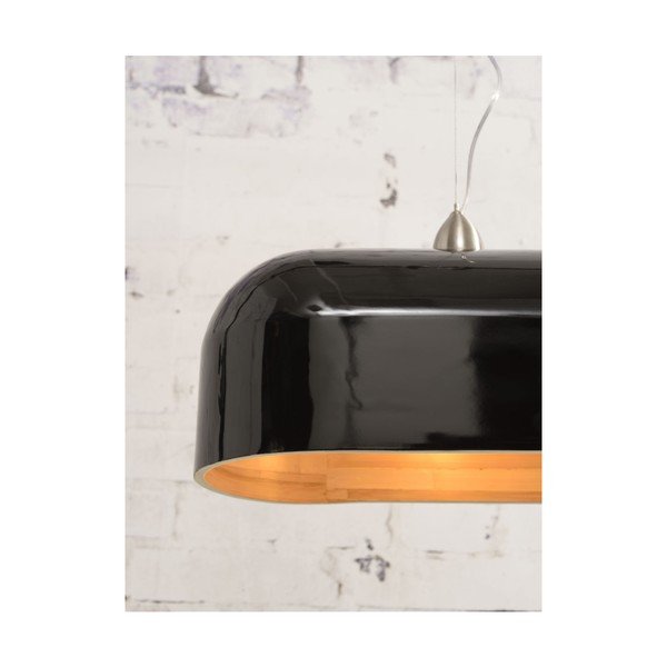 Черна бамбукова висяща светлина Halong Mia - Good&Mojo-image-3