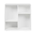 Бял стенен шкаф за книги Z , 70 x 70 cm Cube - Tenzo