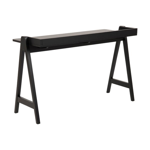 Работна маса с дъбов плот 126,6x51,6 cm Miso - Actona-image-4