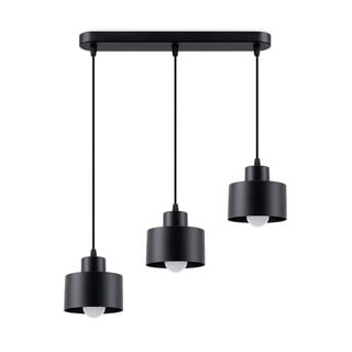 Черна висяща лампа ø 12 cm Alastro - Nice Lamps