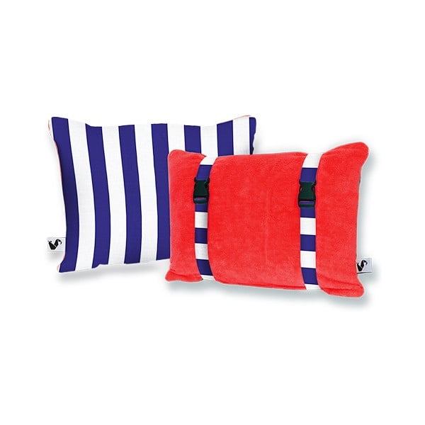 Plážový polštářek Origama Tomato Stripes