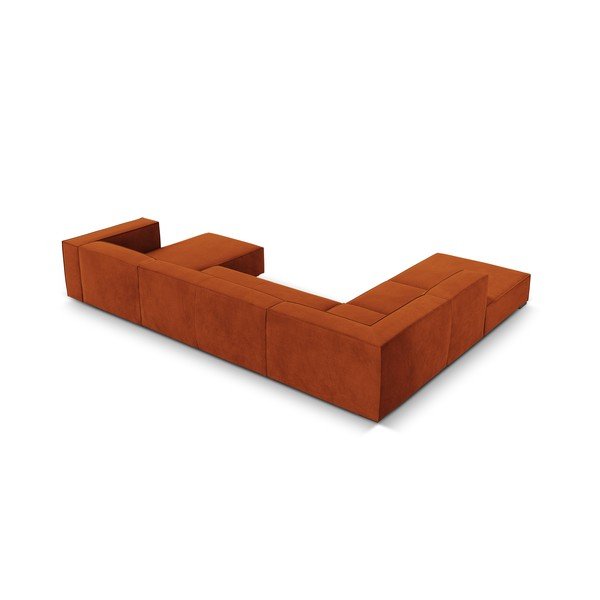 Оранжев ъглов диван (ляв ъгъл) Madame - Windsor & Co Sofas-image-3