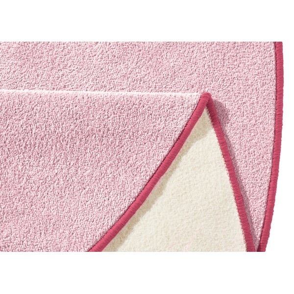 Светлорозов кръгъл килим ø 133 cm Fancy – Hanse Home-image-3