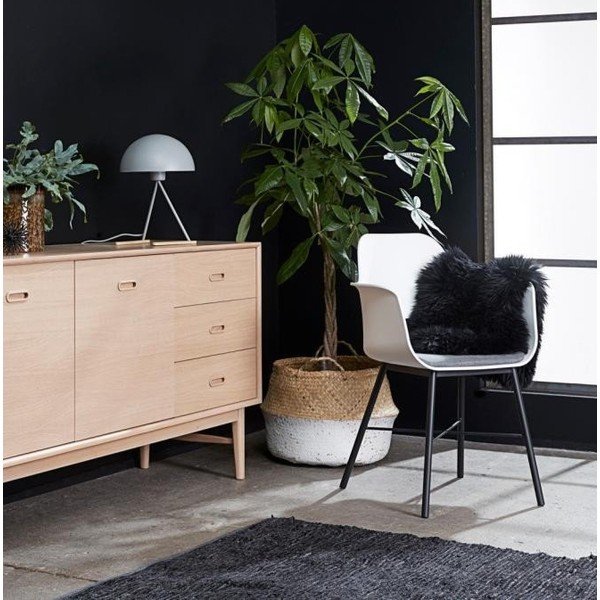 Бял трапезен стол Wrestler Whistler - Unique Furniture-image-1