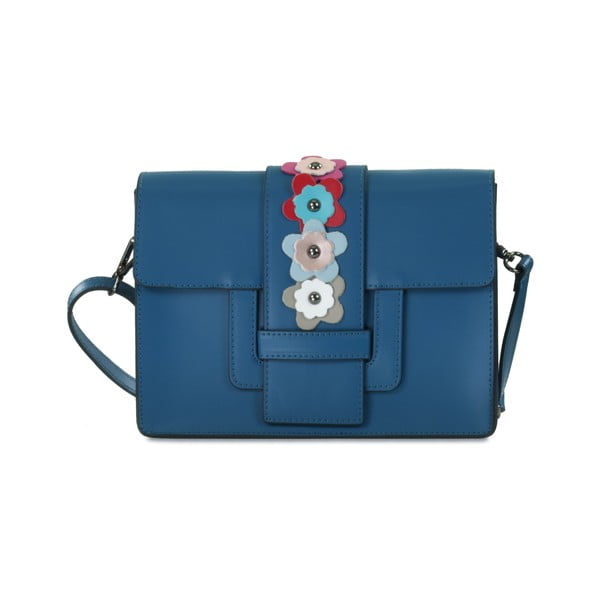 Синя кожена чанта Rosie - Infinitif