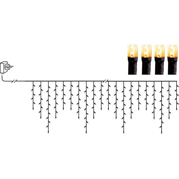 LED светлинна верига, дължина 11,9 м - Star Trading-image-3