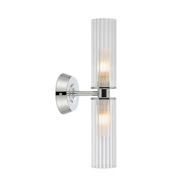 Стенна лампа в сребрист цвят Rimini – Markslöjd