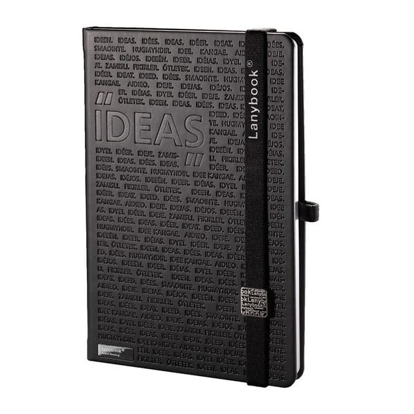 Тетрадка Idea Factory Black, A5 - Lanybook