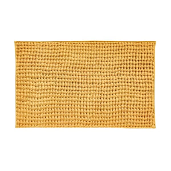 Жълта постелка за баня 80x50 cm Bobble - Catherine Lansfield