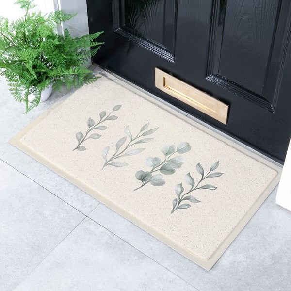 Изтривалка 40x70 cm Neutral Leaves – Artsy Doormats-image-2