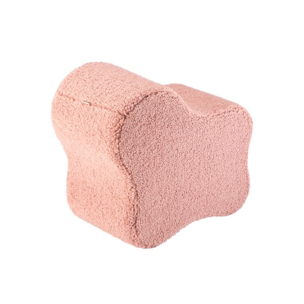 Розов детски пуф от букле Cloud – Wigiwama-image-2