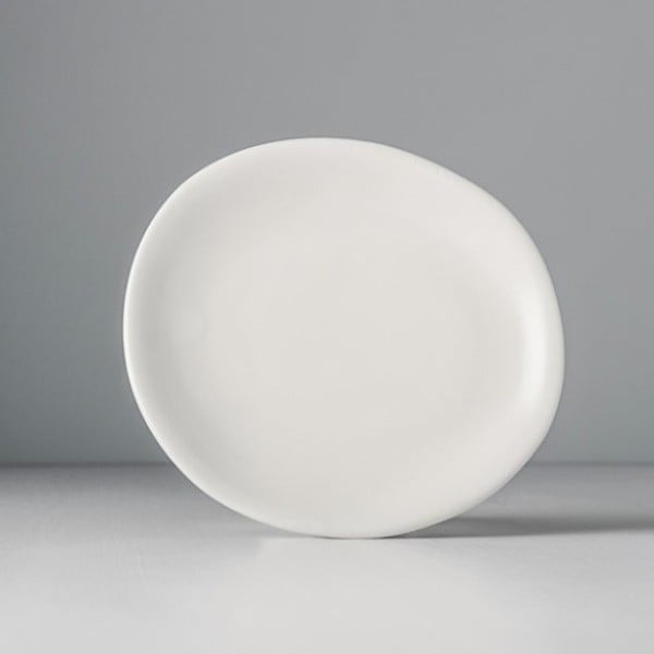 Bílý keramický talíř na předkrm Made In Japan Modern, ⌀ 17 cm