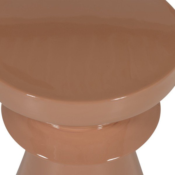 Метална странична масичка ø 30 cm Fedde – WOOOD-image-3