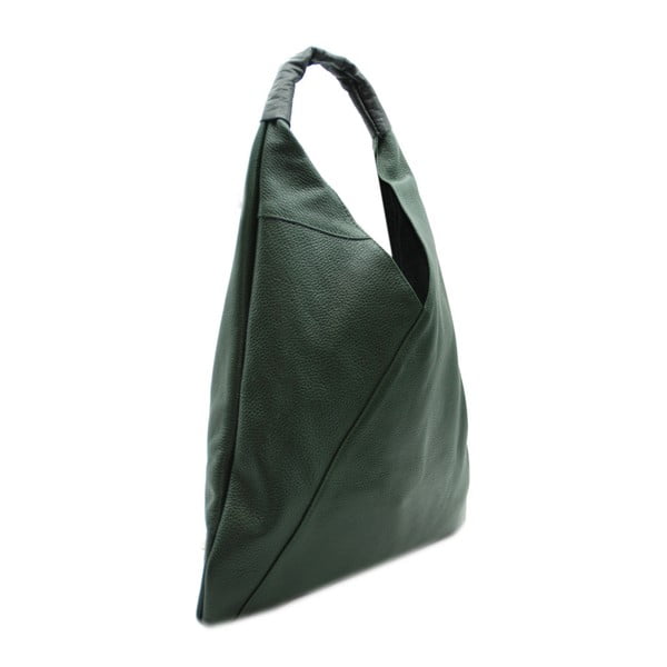 Тъмнозелена чанта от естествена кожа Karula - Andrea Cardone