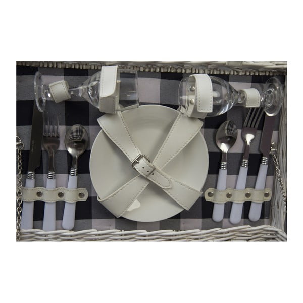 Piknikový koš s nádobím pro 2 osoby Ego Dekor Picnic Bobby-image-2