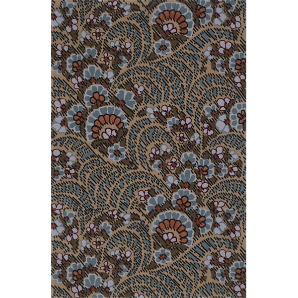 Кафяв вълнен килим 200x300 cm Paisley – Agnella