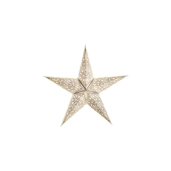 Dekorativní hvězda Mono Small White, 45 cm