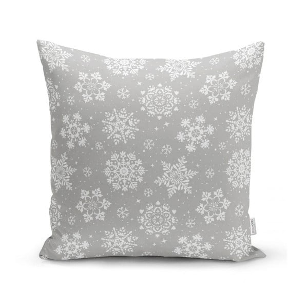Коледна калъфка за възглавница Снежинки, 42 x 42 cm - Minimalist Cushion Covers