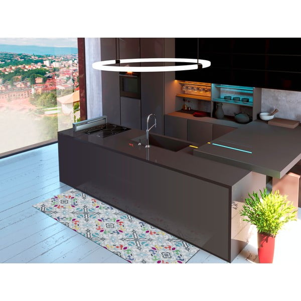 Синя пътека подходяща за пране 52x200 cm Ricci Valentina – Universal-image-1