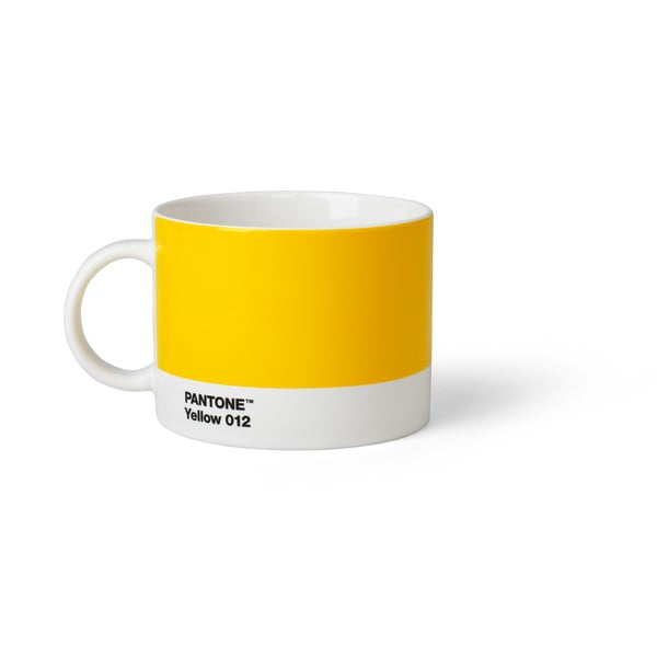 Жълта чаша за чай , 475 ml - Pantone