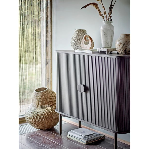 Кремава ръчно изработена каменна ваза Spikey - Bloomingville-image-3