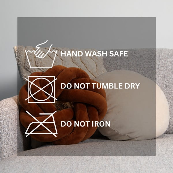 Декоративна възглавница ø 30 cm Knot – Tiseco Home Studio-image-1