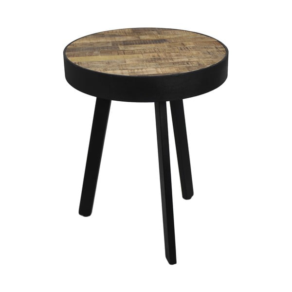 Odkládací stolek z neopracovaného mangového dřeva HSM collection Montreal