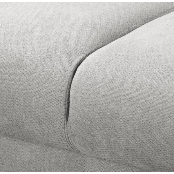 Светлосив диван 193 cm Beata - Ropez-image-1