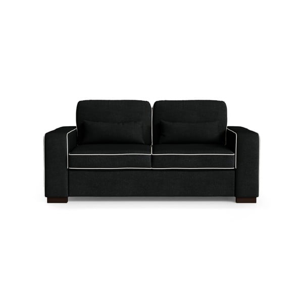 Черен двуместен диван Marie Claire KATHERINE - Marie Claire Home