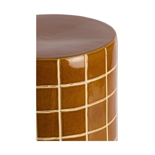 Керамична кръгла странична масичка ø 33 cm Maucho – Light & Living-image-1