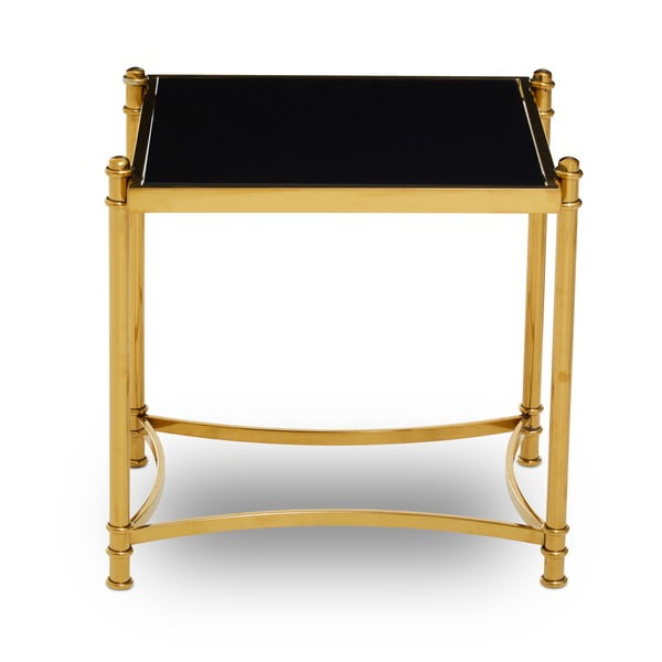 Маса за съхранение със стъклен плот 50x56 cm Ackley - Premier Housewares-image-2