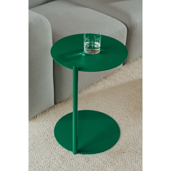 Стоманена кръгла странична масичка 41x40 cm Ande – noo.ma-image-1