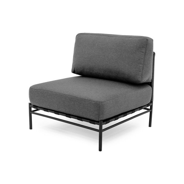 Модул за градински диван в тъмносиво (централна част) Dandy - Sit Sit-image-3