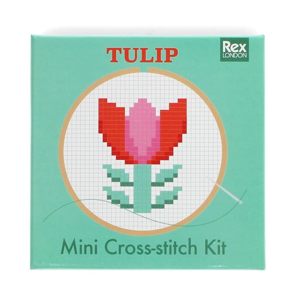 Творчески комплект Cross-stitch Kit Tulip – Rex London