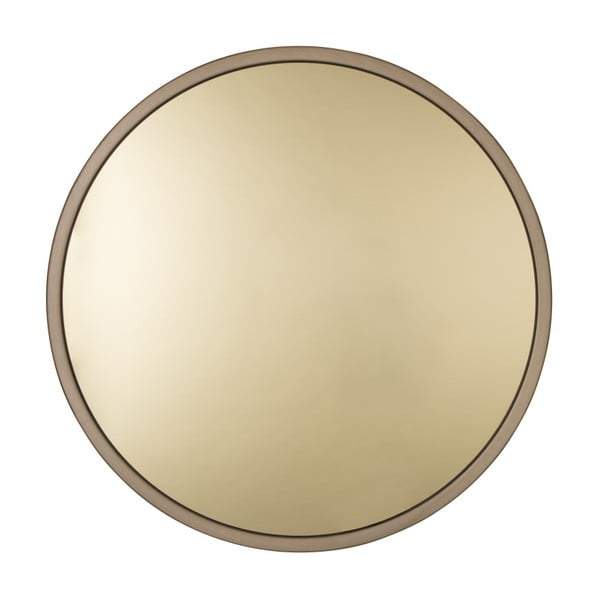 Огледало за стена от златна стомана, ø 60 cm Bandit - Zuiver
