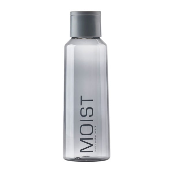 Сива пластмасова бутилка за вода Moist, 500 ml - Zone