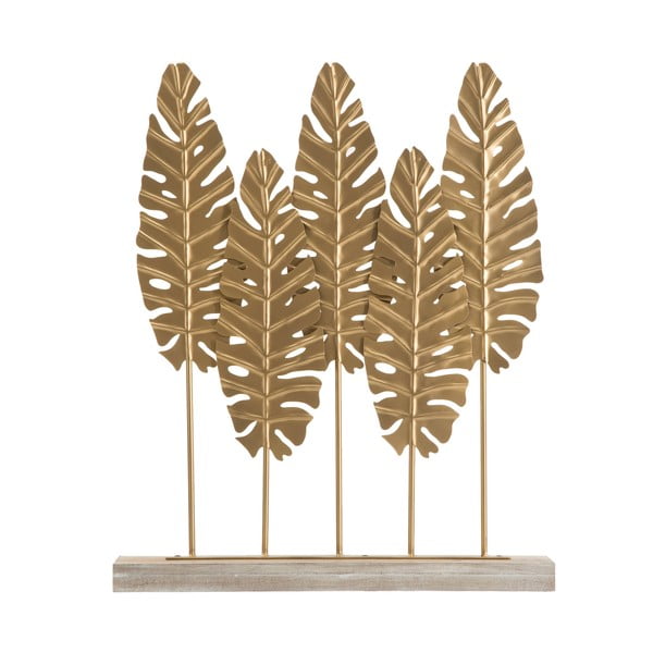 Декоративна фигурка в златно Long Leaf - Mauro Ferretti