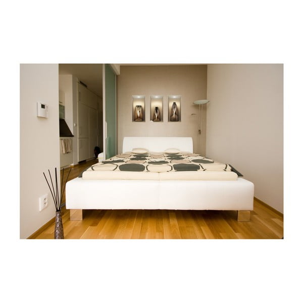 Комплект от 3 стикера с 3D ефект Дървени вази - Ambiance-image-3