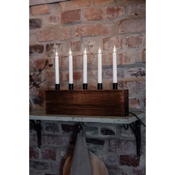 Кафява коледна светлинна украса Albero – Markslöjd-image-1